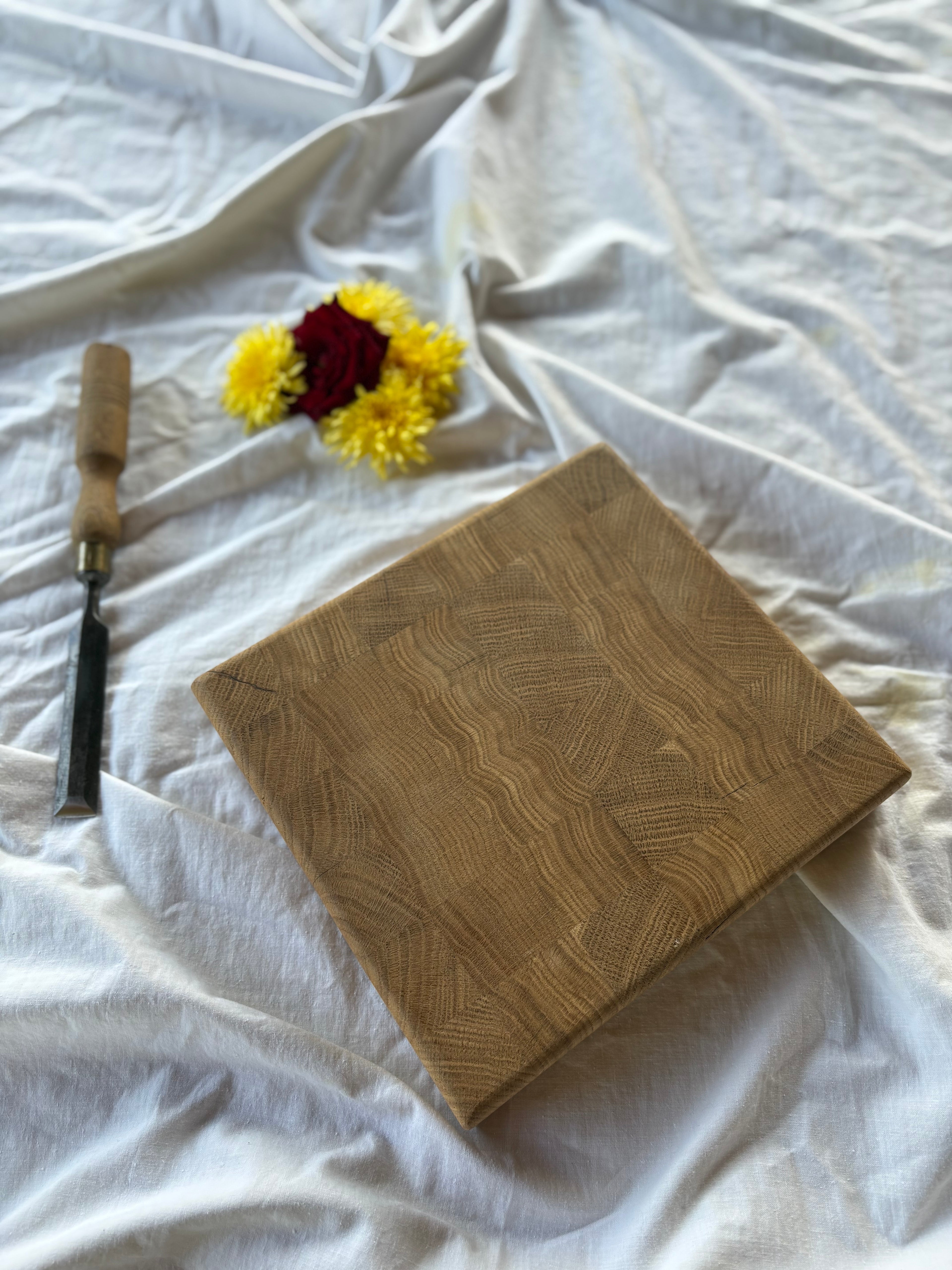 Tocător end grain ( fibră întoarsă )