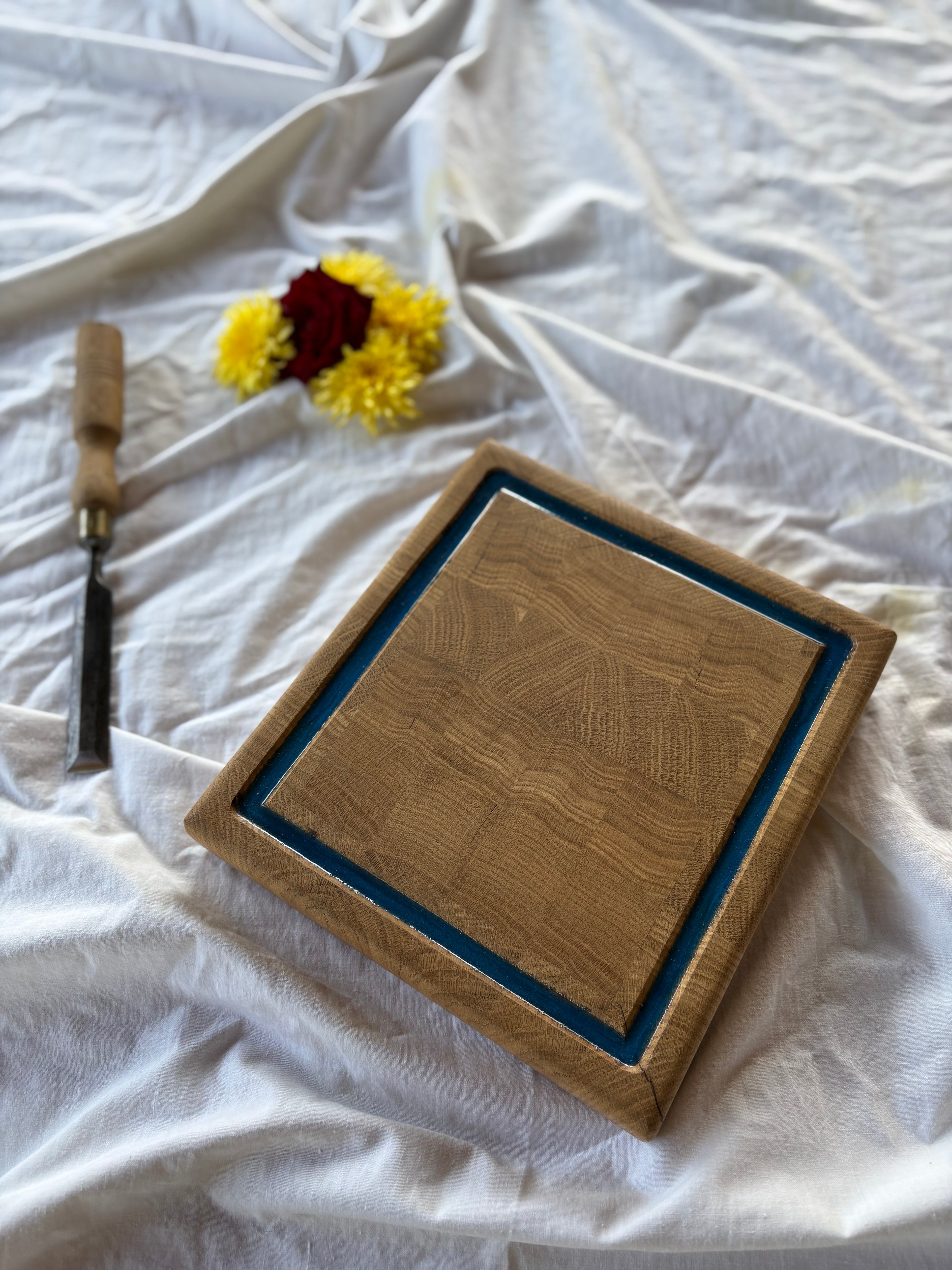 Tocător end grain ( fibră întoarsă )