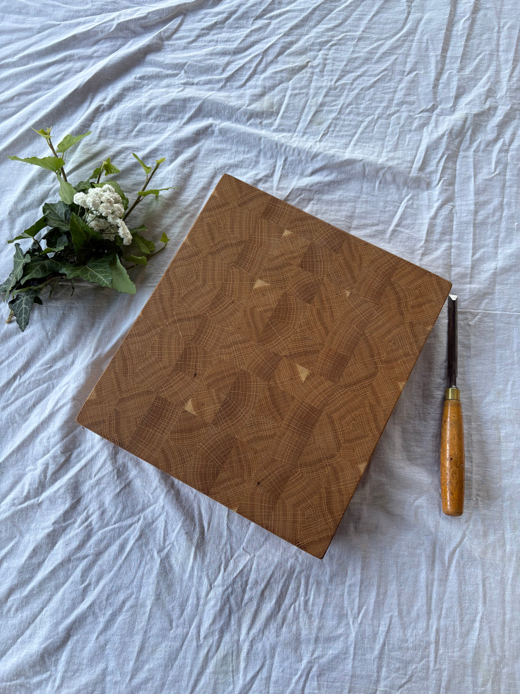 Tocător end grain stejar